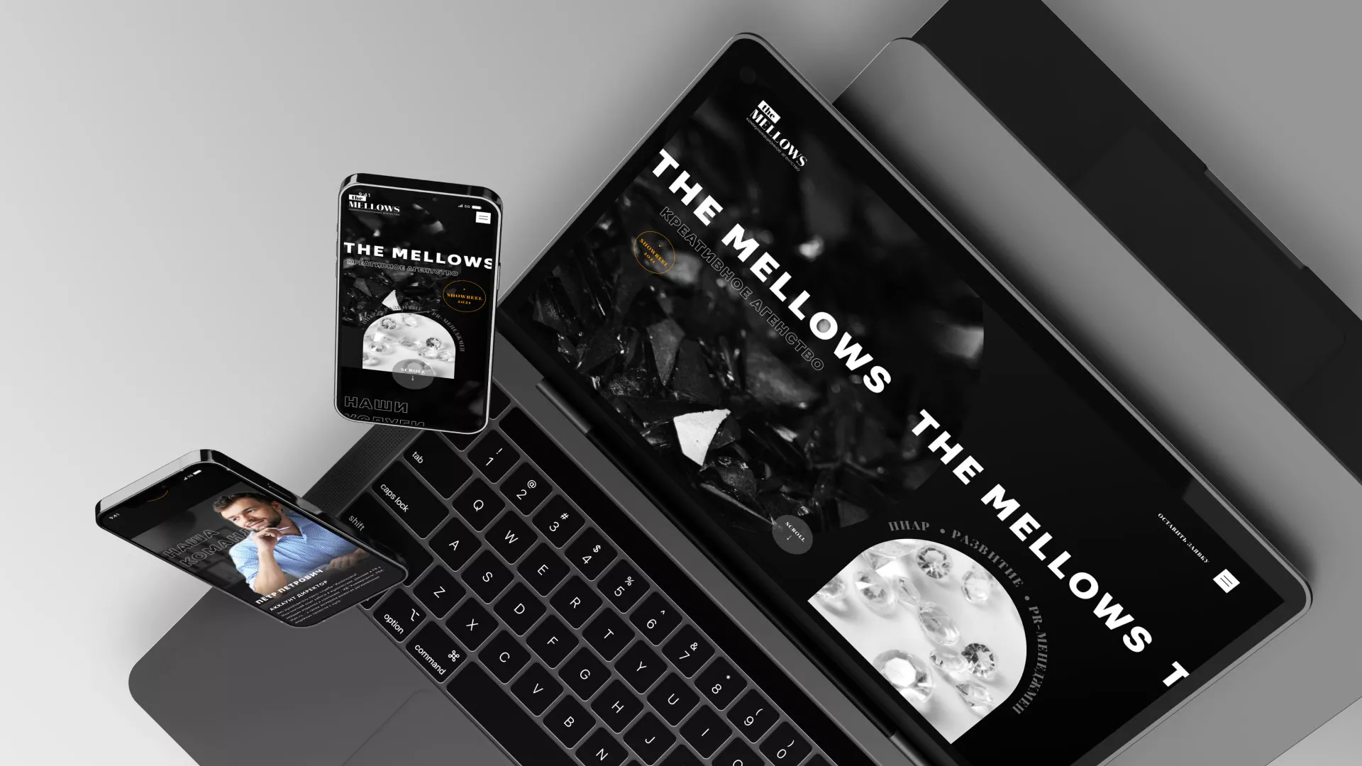 Разработка сайта креативного агентства «The Mellows» в Переславле-Залесском
