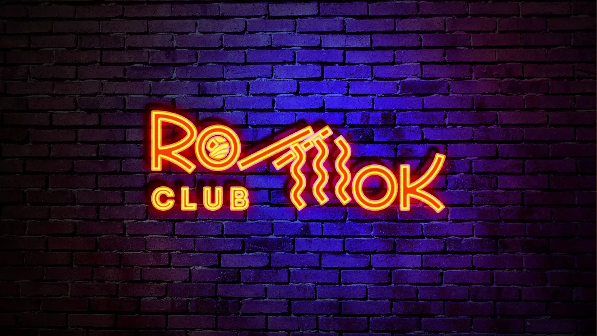 Разработка интерьерной вывески суши-бара «Roll Wok Club» в Переславле-Залесском
